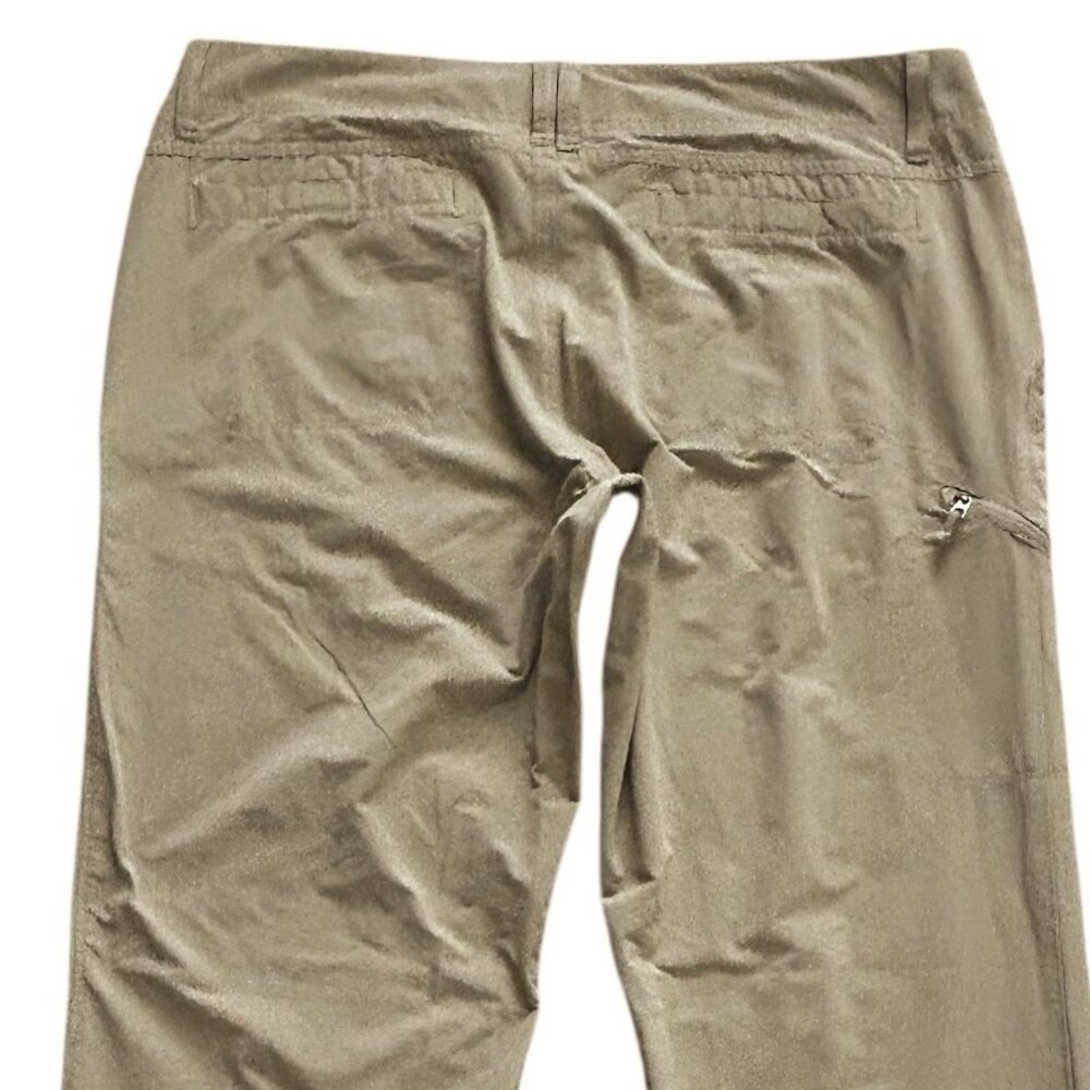 Marmot Pant Women 10 Brown Stretch Hiking Roll Up Outdoor Lightweight Trail Camp - Picture 7 of 12